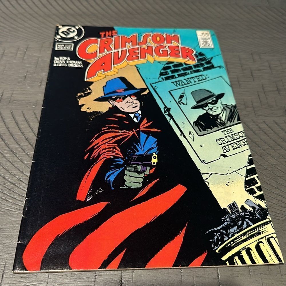The Crimson Avenger DC Comic Book